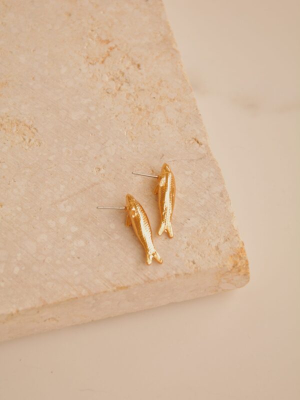 Aretes Pez - Gold