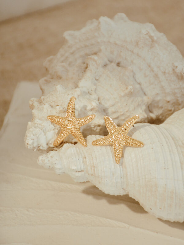 Aretes Estrella de Mar Gold