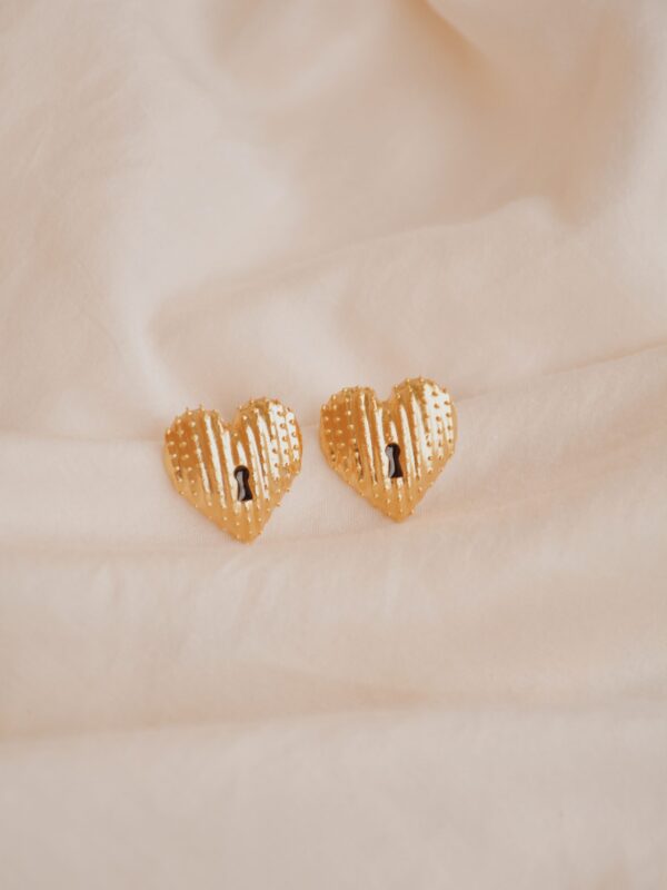 Aretes Ruby Maxi - Gold