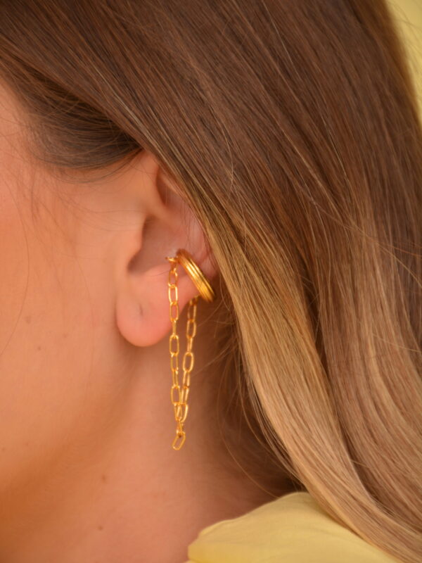 Earcuff Churrito Love - Gold