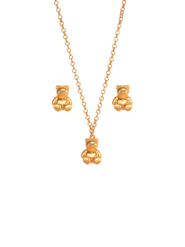 Set Cadena Ositos - Gold
