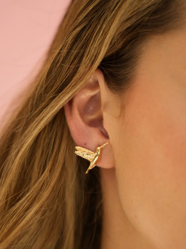 Aretes Colibrí Mini - Gold