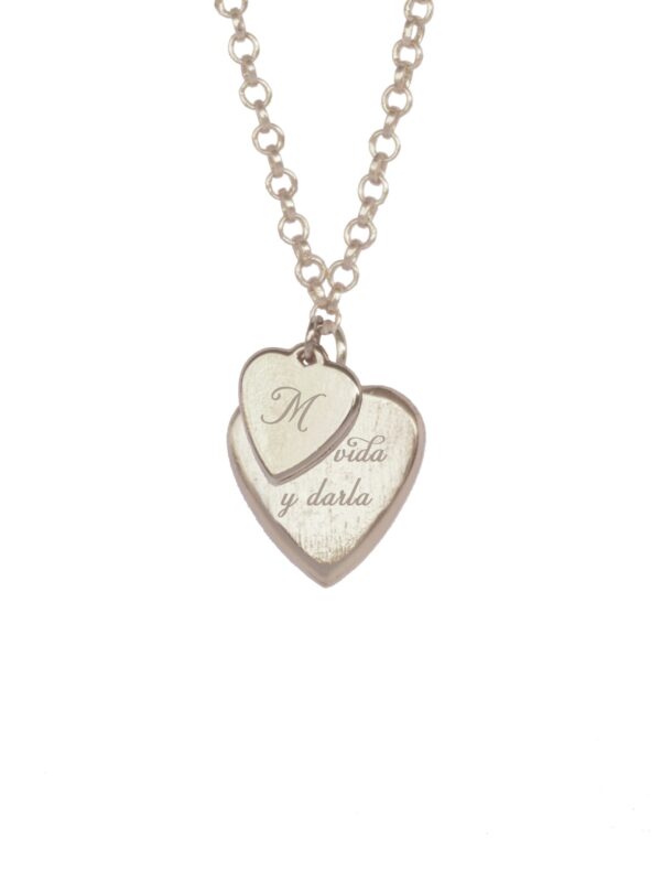 Cadena Double Memorias - Silver