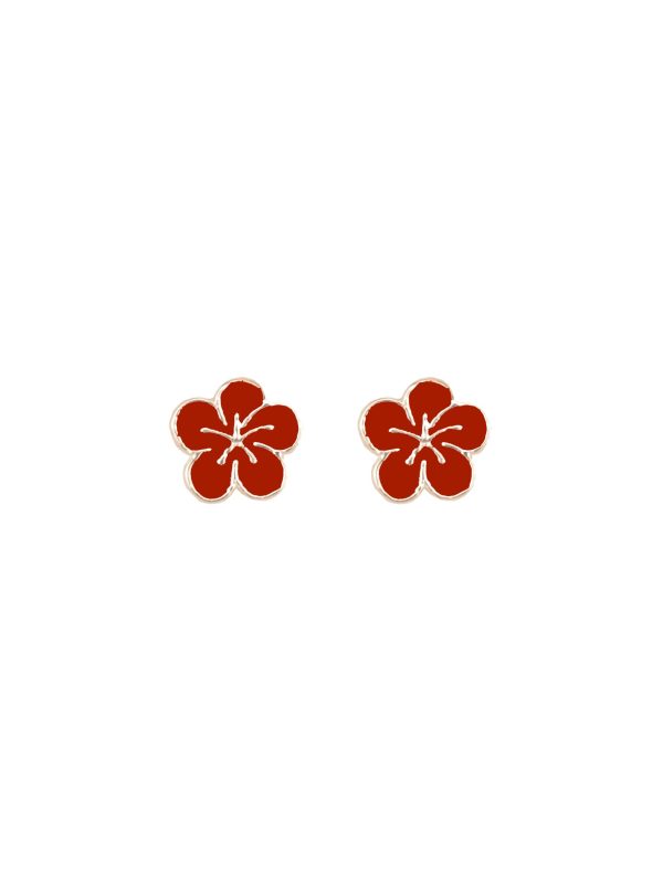 Aretes Costa Flor - Silver