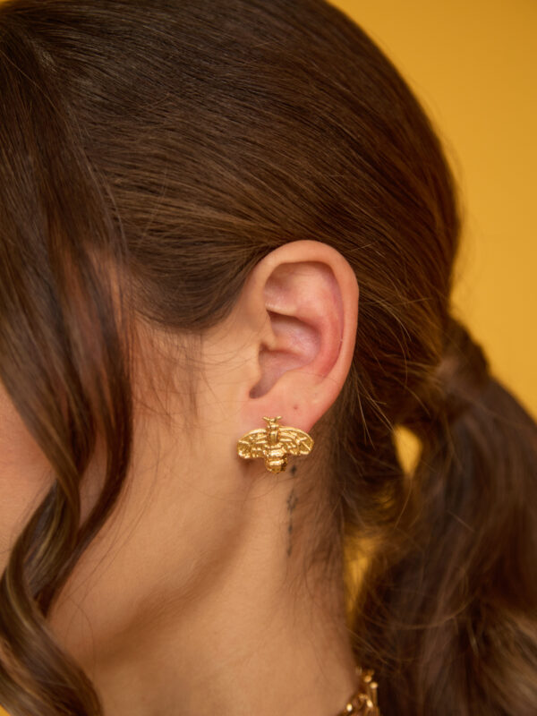 Aretes Miel Maxi - Gold