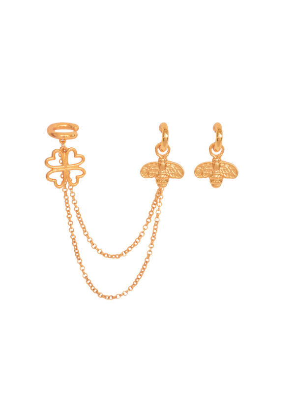 Set Solitario Micaela - Gold