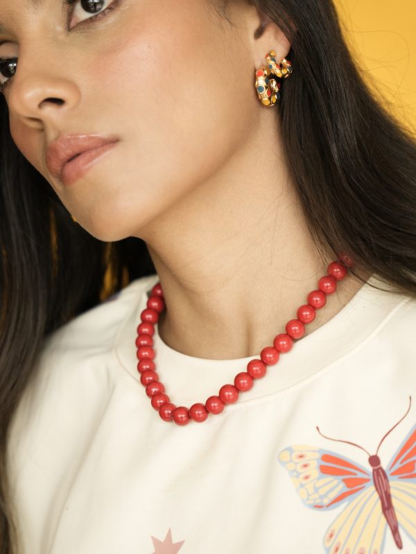 Collar Bubble Cherry - Mini