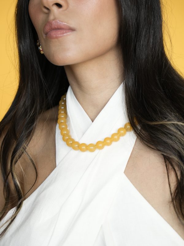 Collar Bubble - Amarillo