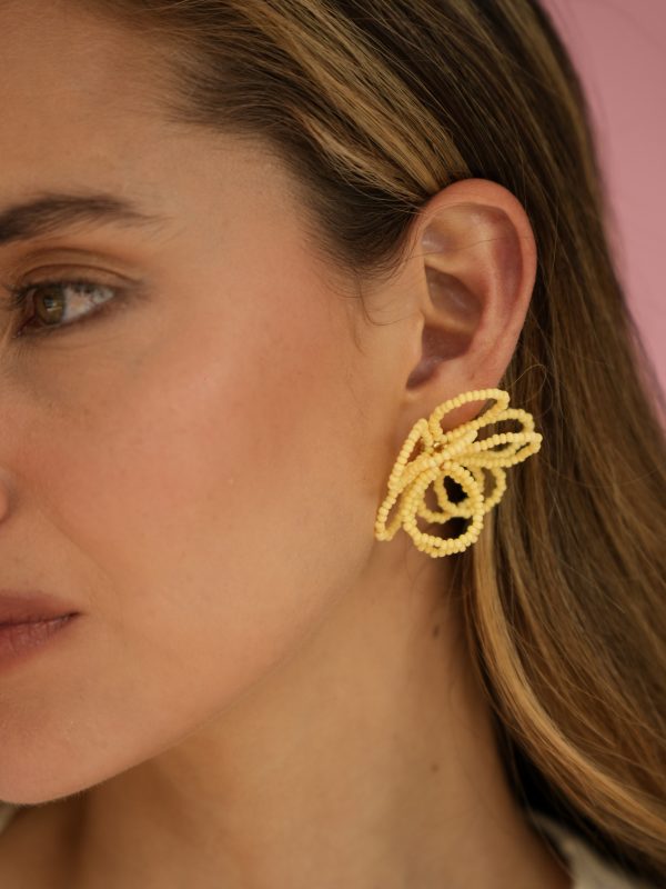 Aretes Primavera - Butter
