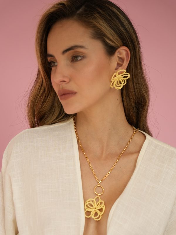 Aretes Primavera - Butter